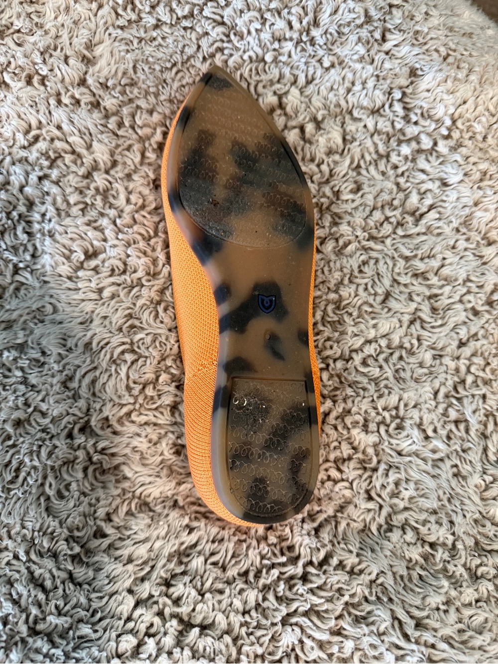 Rothy's Orange and Silver Knit Pointed-Toe Flats Bundle - Picture 10 of 10